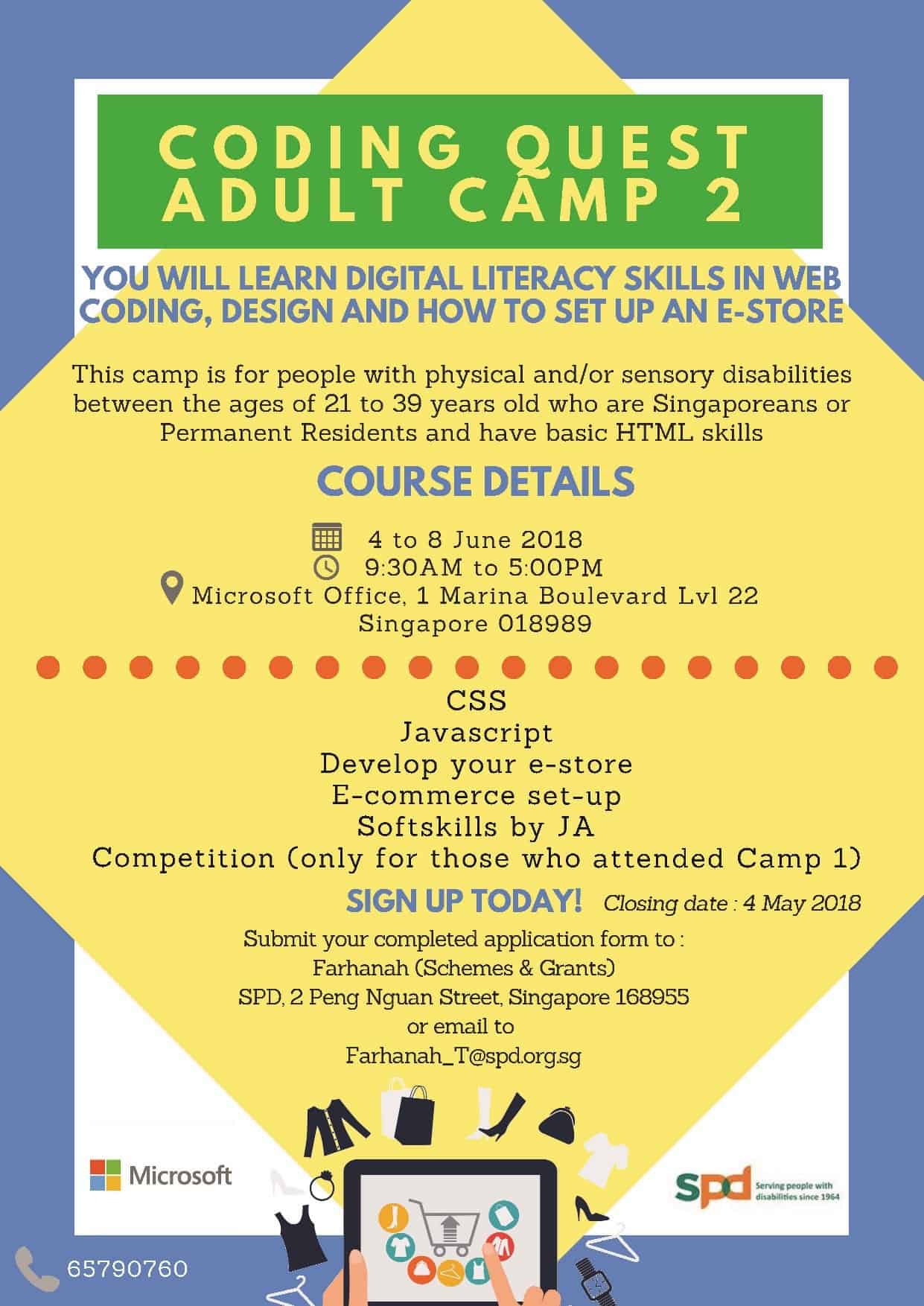 Coding Quest Camp 2 - Adults 2 Adult Camp EDM 2