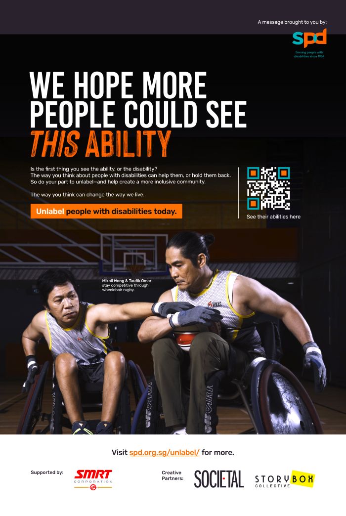 See This Ability: Four Individuals Challenge Disability Stereotypes in Public Education Campaign UNLABEL 2 Mikail and Taufik