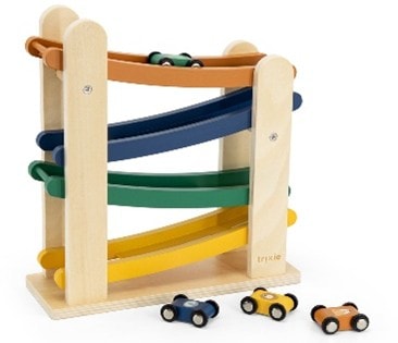 Your Child’s Language Starts with Toys 2 Toy cars and wooden toy ramps
